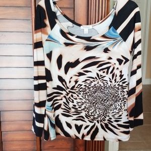 Boston Proper long sleeve top L